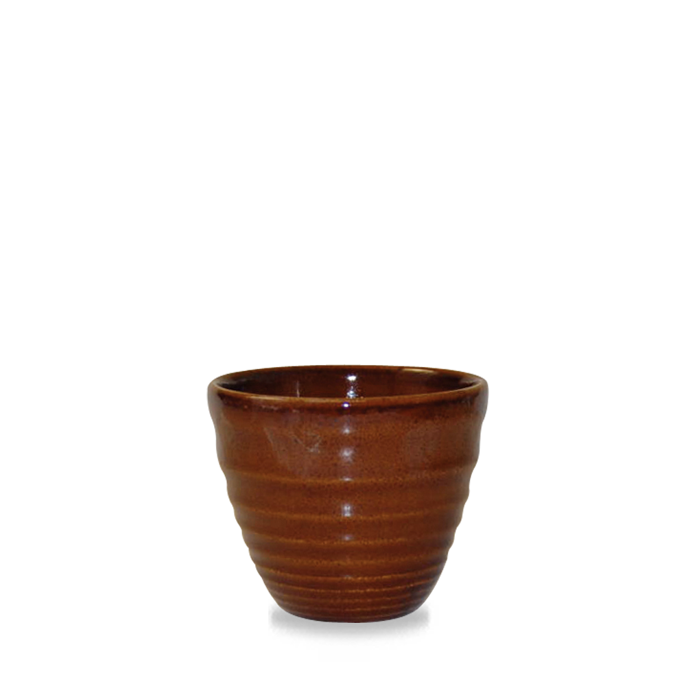 Bit On The Side Porcelain Cinnamon Ripple Chip Mug 10oz