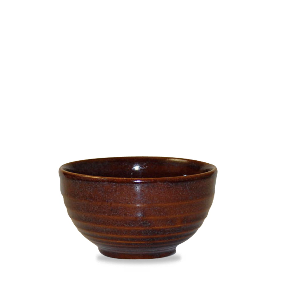 Bit On The Side Porcelain Cinnamon Ripple Bowl 20oz