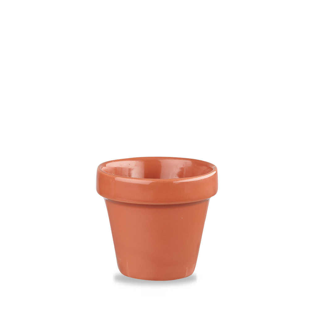 Bit On The Side Porcelain Paprika Plant Pot 12oz