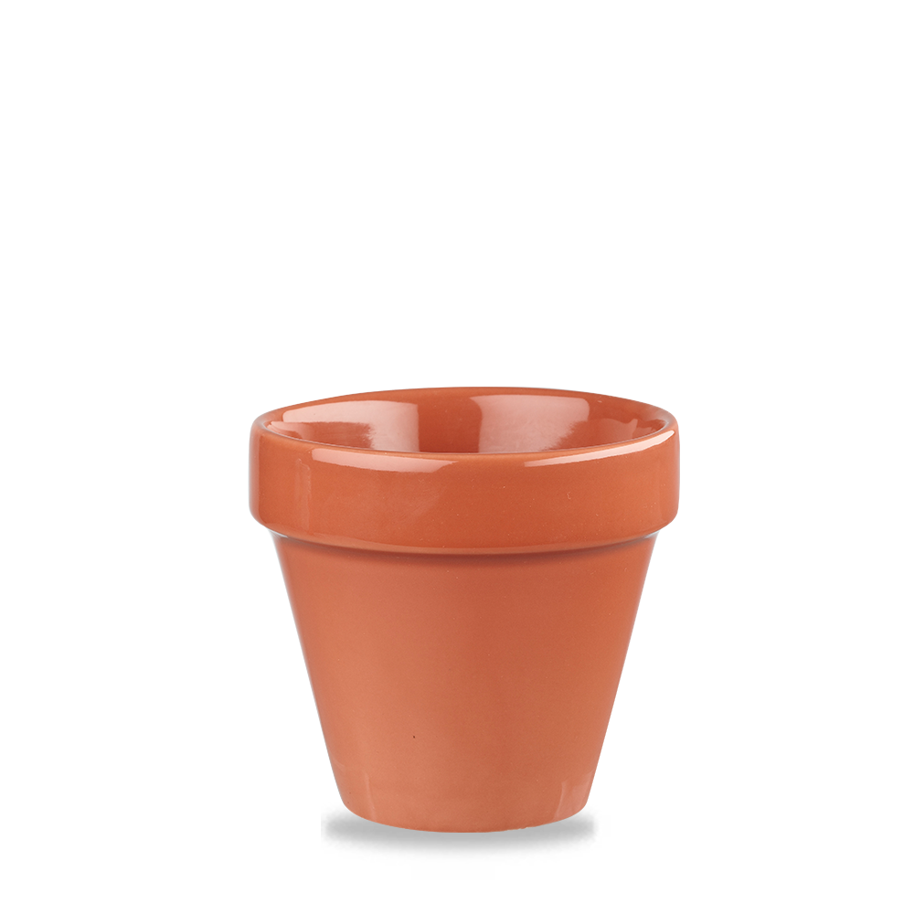 Bit On The Side Porcelain Paprika Plant Pot 17oz