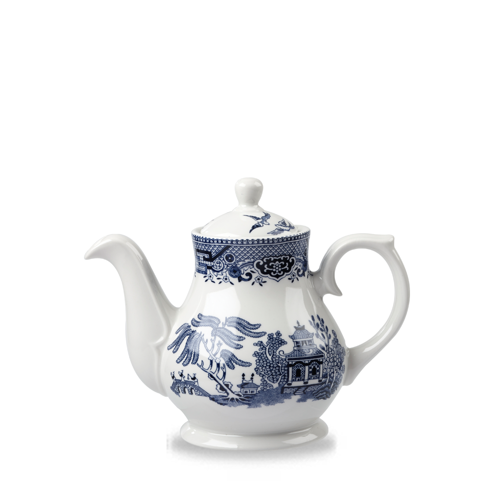 Vintage Prints Blue Willow Sandringham Tea/Coffee Pot 15oz