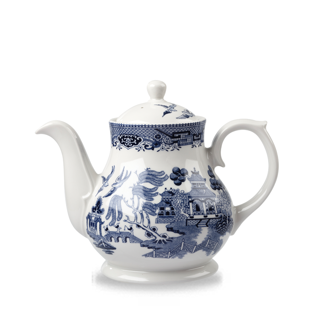 Vintage Prints Blue Willow Sandringham Tea/Coffee Pot 30oz