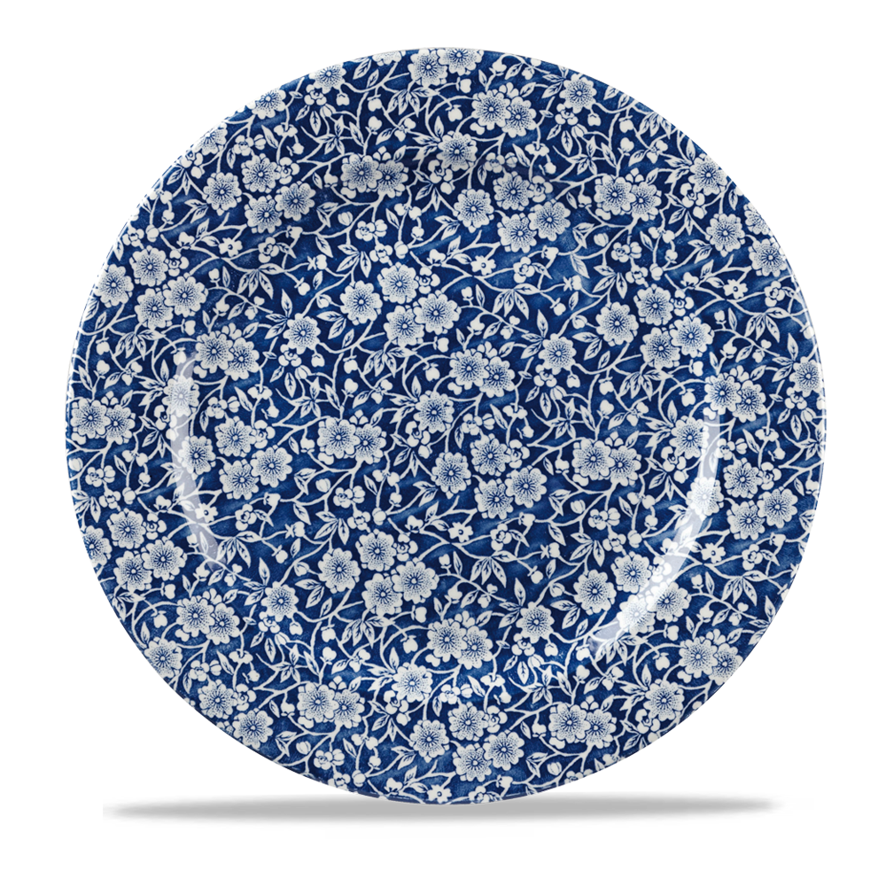 Vintage Prints Victorian Calico Prague Profile Plate 12"