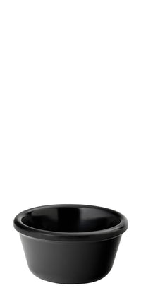 Plain Black Ramekin 3oz (9cl)