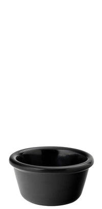 Plain Black Ramekin 4oz (12cl)
