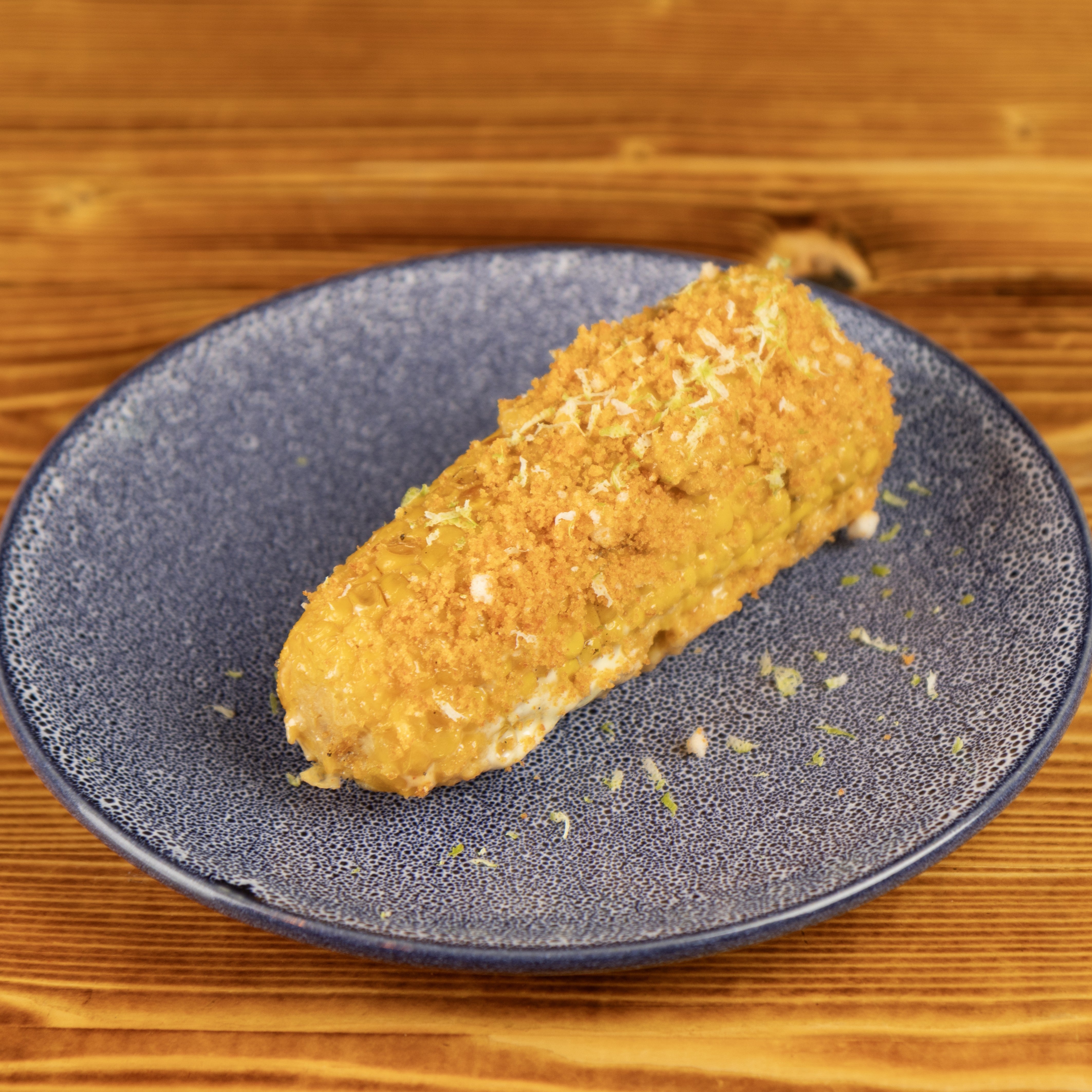 Speckled Sapphire Blue Stoneware 21cm Round Plate