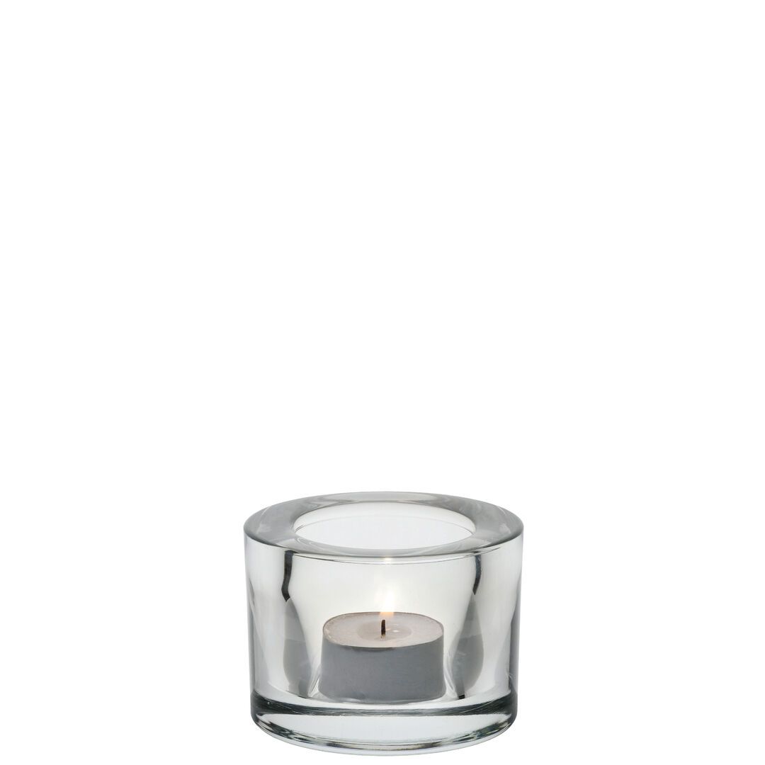 Chunky Tealight Holder - Clear