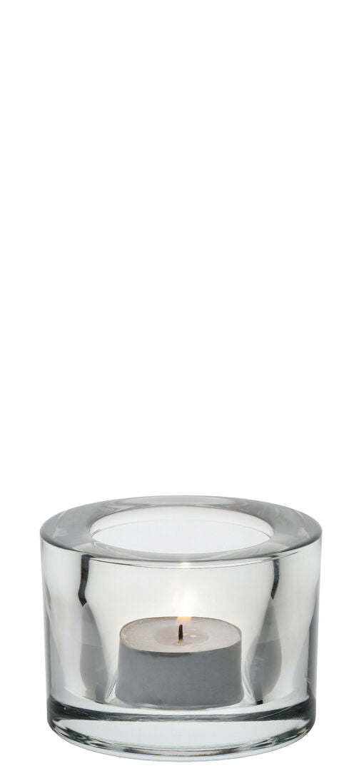 Chunky Tealight Holder - Clear