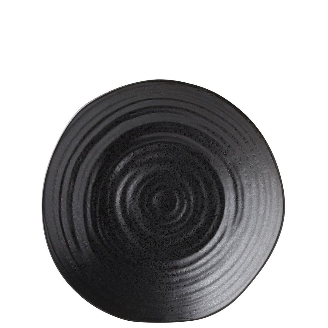 Tribeca Ebony Plate  8.25" (21cm)