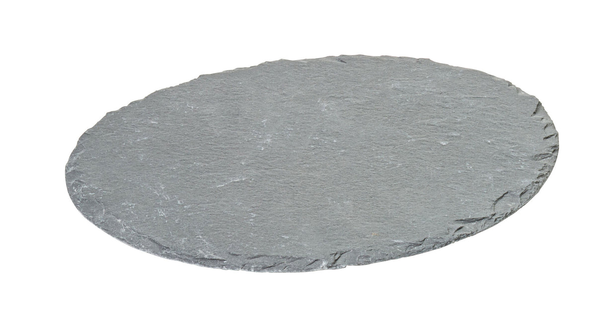 Ovoid Slate Platter 8.5 x 7" (22 x 18cm)
