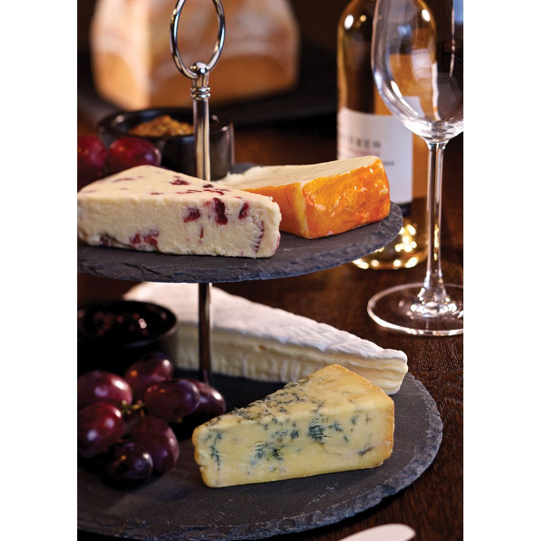 3 Tier Slate Platter 12, 10, 8" (30, 25, 20cm)