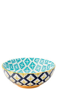 Cadiz Blue & Yellow Bowl 6.3" (16cm)