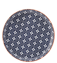 Cadiz Blue & Orange Plate 10.5" (27cm)