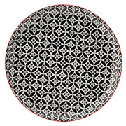 Cadiz Red & Black Plate 10.5" (27cm)