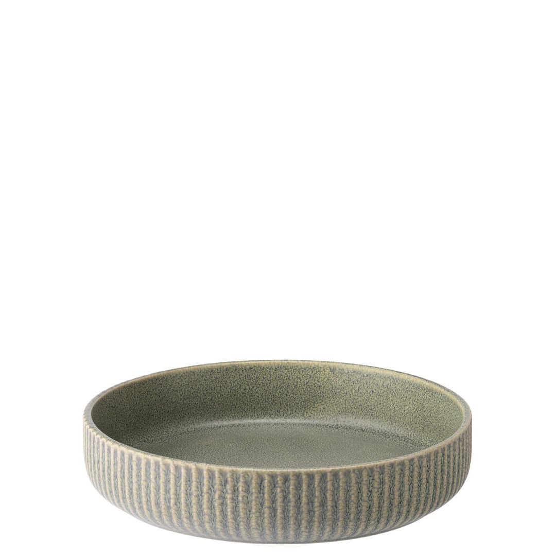 Corduroy Fern Shallow Bowl 7.5" (19cm)