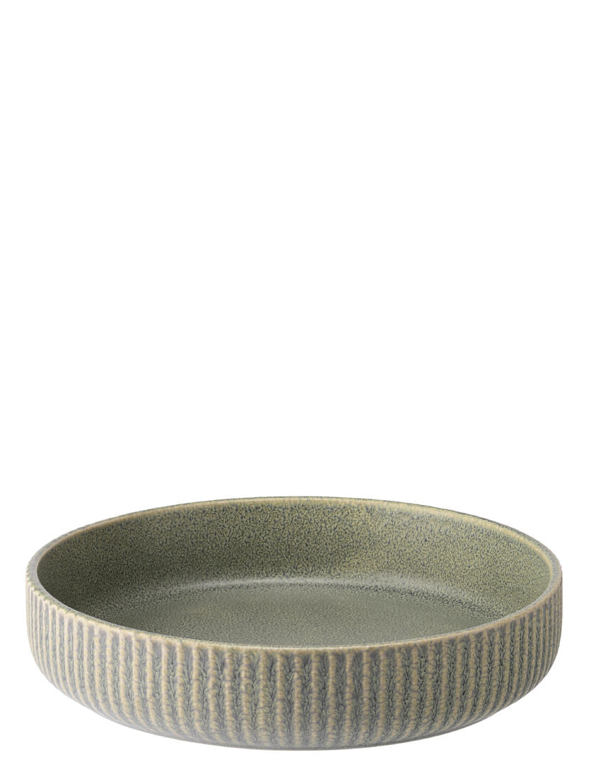 Corduroy Fern Shallow Bowl 7.5" (19cm)