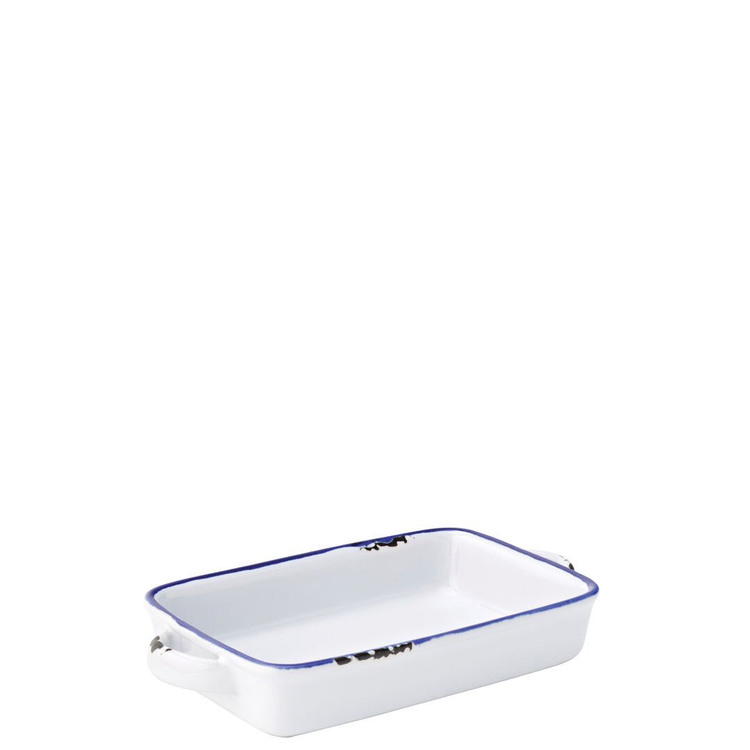 Avebury Blue Small Rectangular Dish 6.75" (17.5cm)