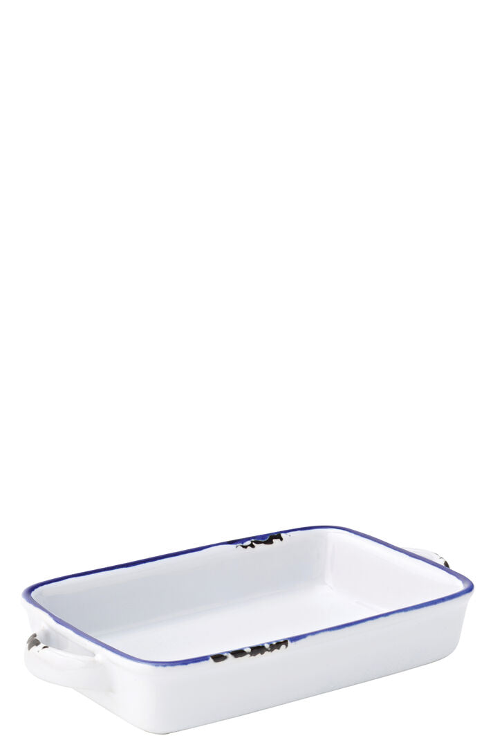Avebury Blue Small Rectangular Dish 6.75" (17.5cm)