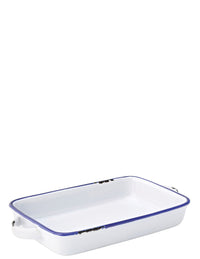 Avebury Blue Large Rectangular Dish 8.5" (22cm)