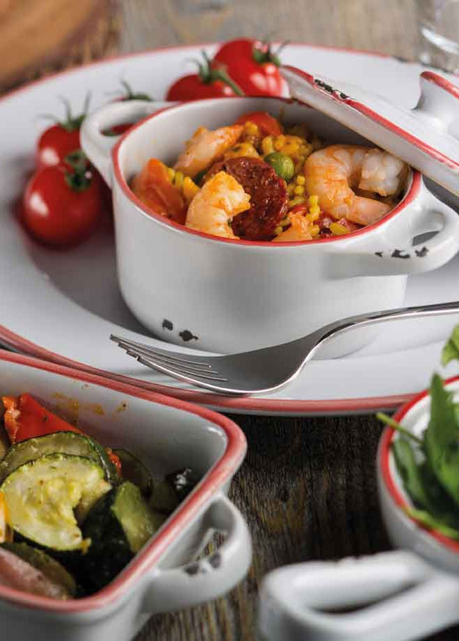Avebury Red Mini Casserole 4"(10.5cm) 8.75oz(25cl)