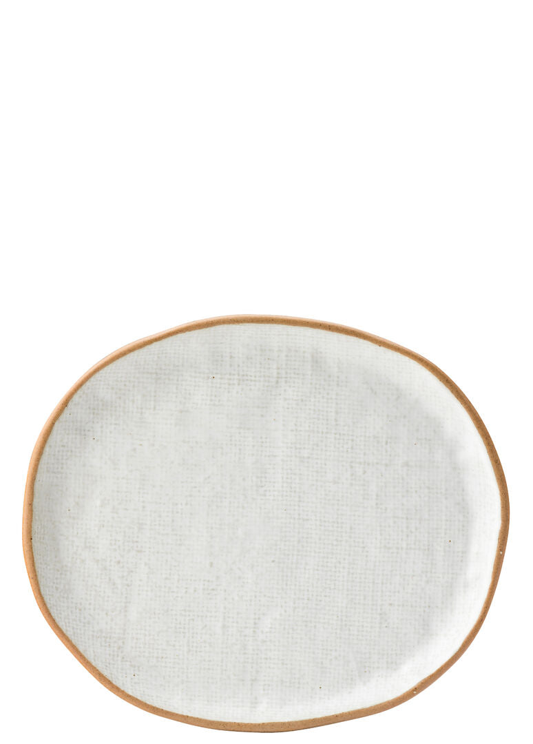 Hessian Plate 8.3" x 7.2" (21.3cm x 18.3cm)