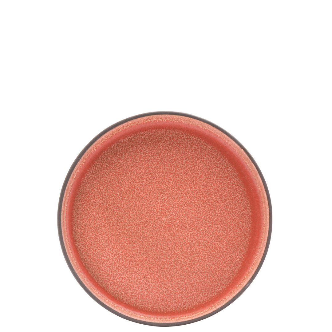 Coral Walled Plate 7" (18.5cm)