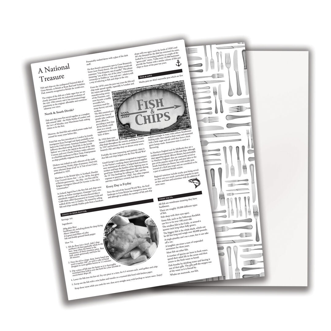 Cutlery Greaseproof Paper 10 x 17" (25.5 x 42cm)