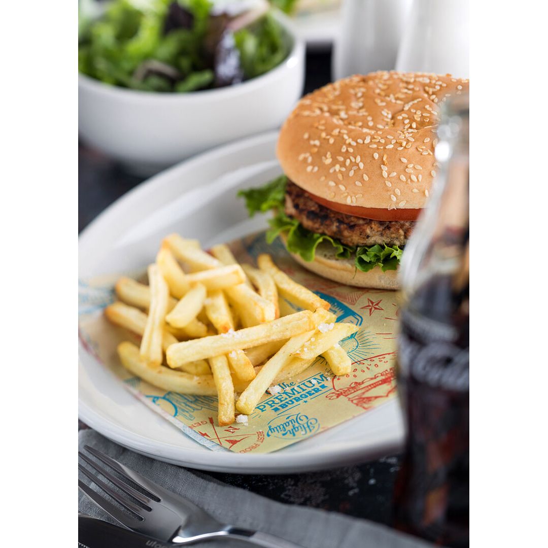 Burger Presentation Paper 10 x 17" (25.5 x 43cm)
