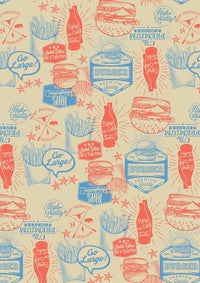 Burger Presentation Paper 10 x 17" (25.5 x 43cm)