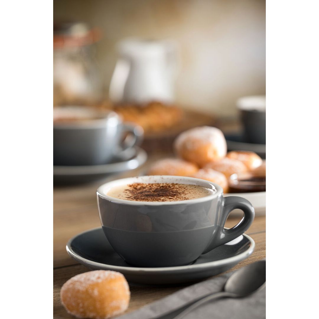Barista Flat White Grey Cup 5.5oz (16cl)
