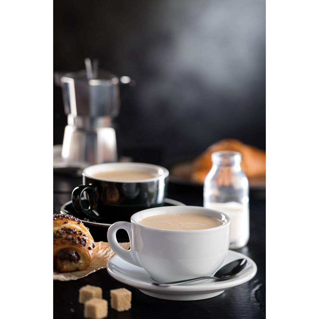 Barista White Saucer 6" (15.5cm)
