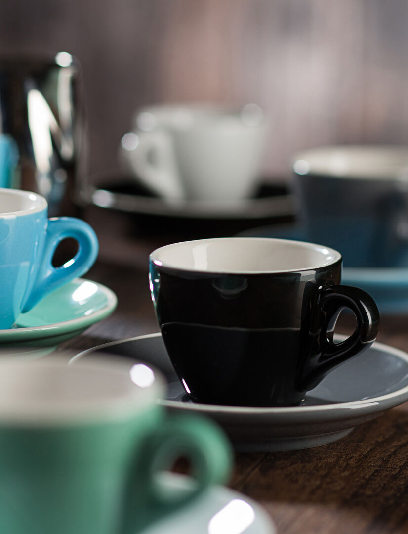 Barista Black Saucer 6" (15.5cm)