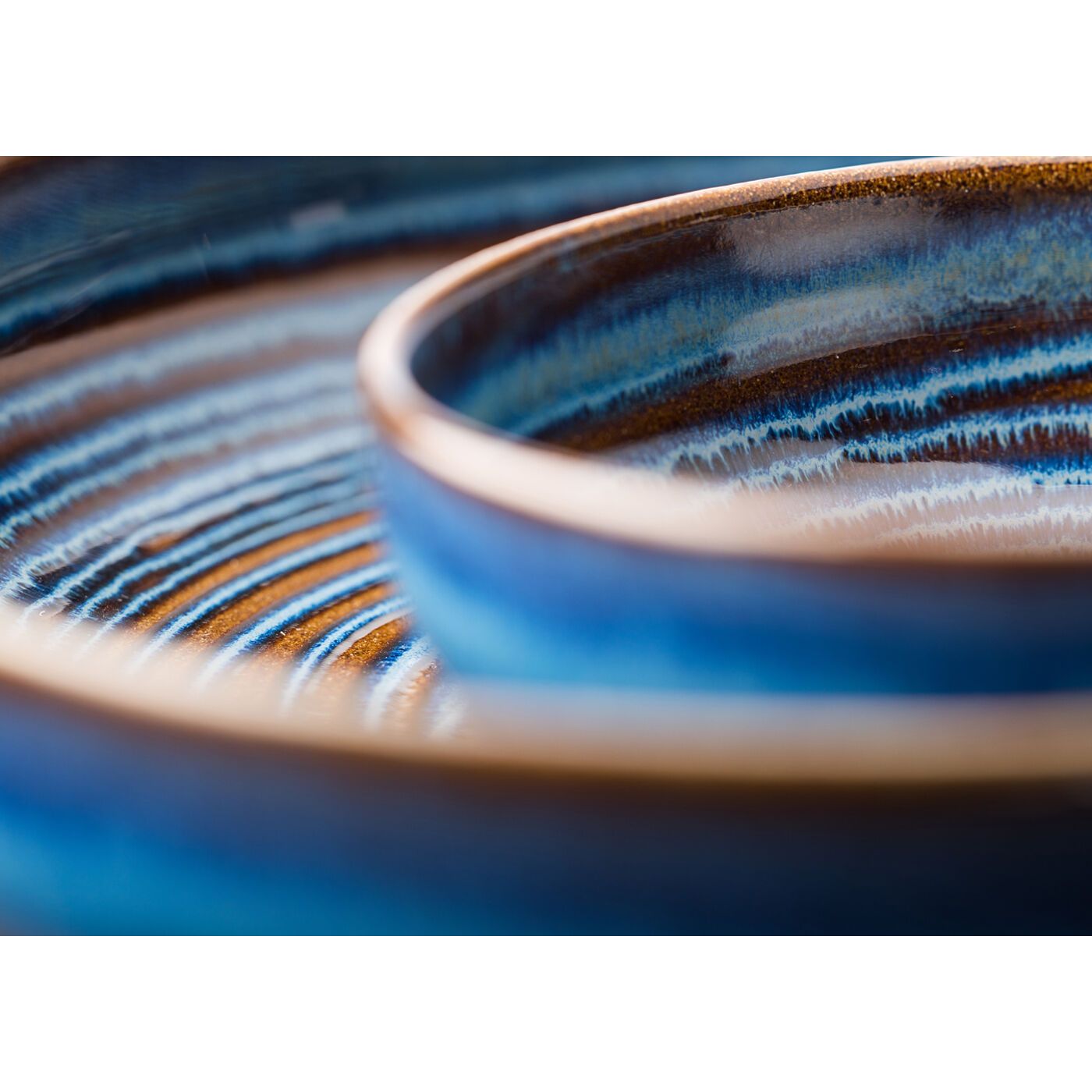 Santo Cobalt Coupe Plate 11" (28cm)
