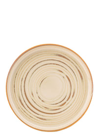 Santo Taupe Coupe Plate 7" (17.5cm)