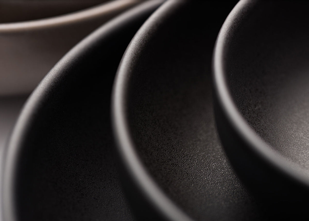 Pico Black Coupe Plate 7" (17.5cm)