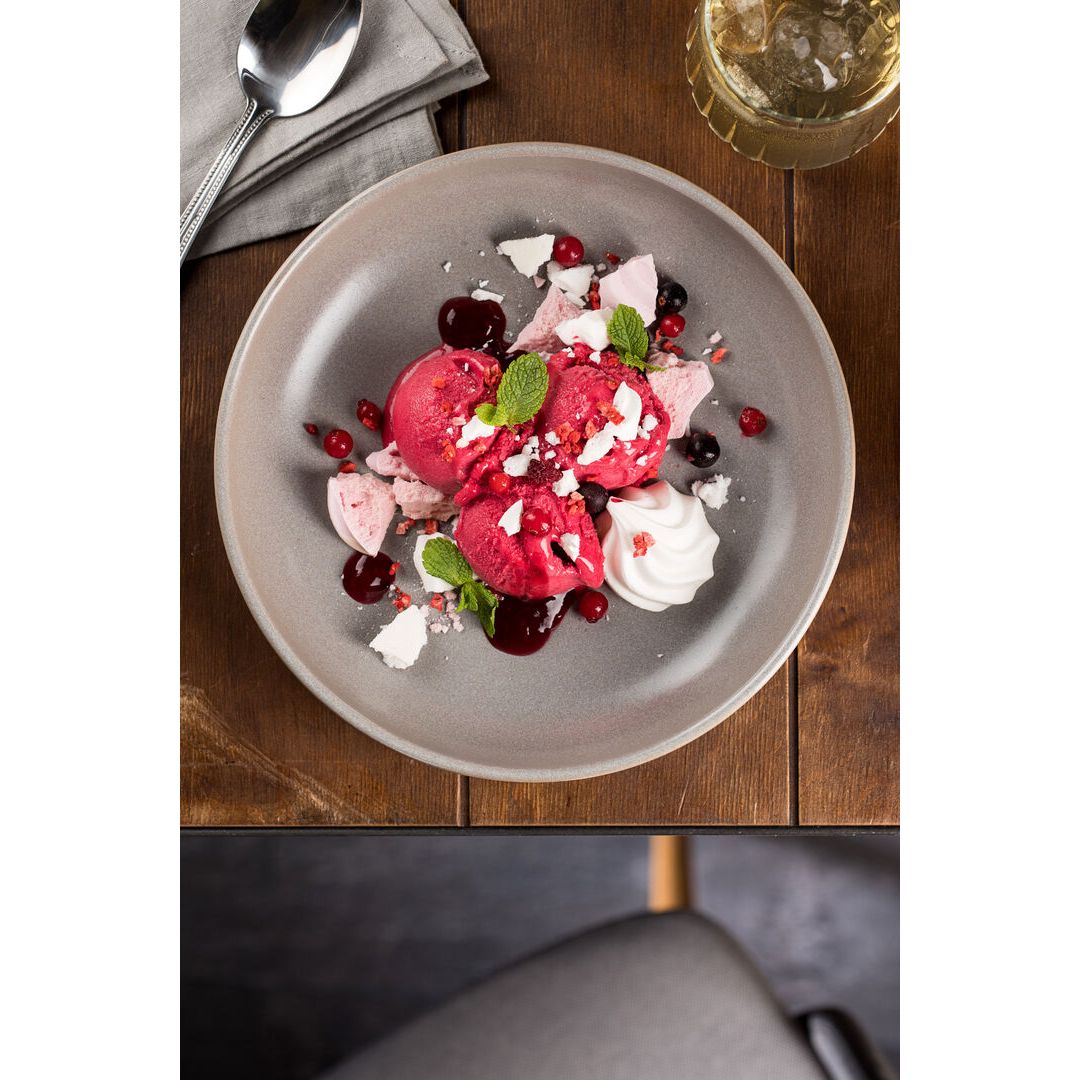 Pico Grey Coupe Plate 8.5" (22cm)