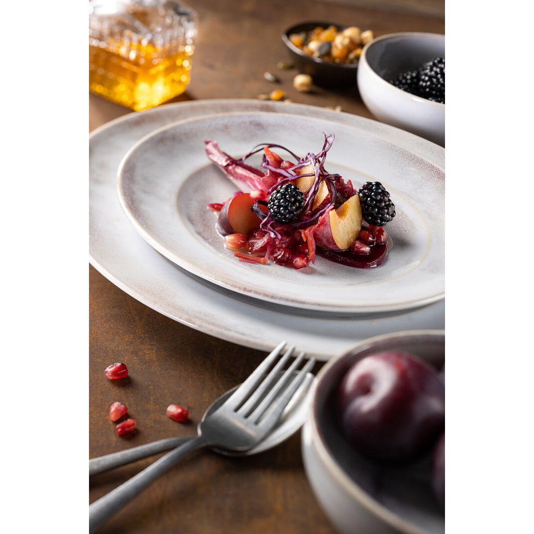 Algarve Oyster Winged Plate 8.5" (22cm)