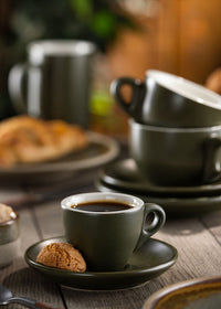 Barista Cappuccino Matt Olive Cup 7oz (20cl)