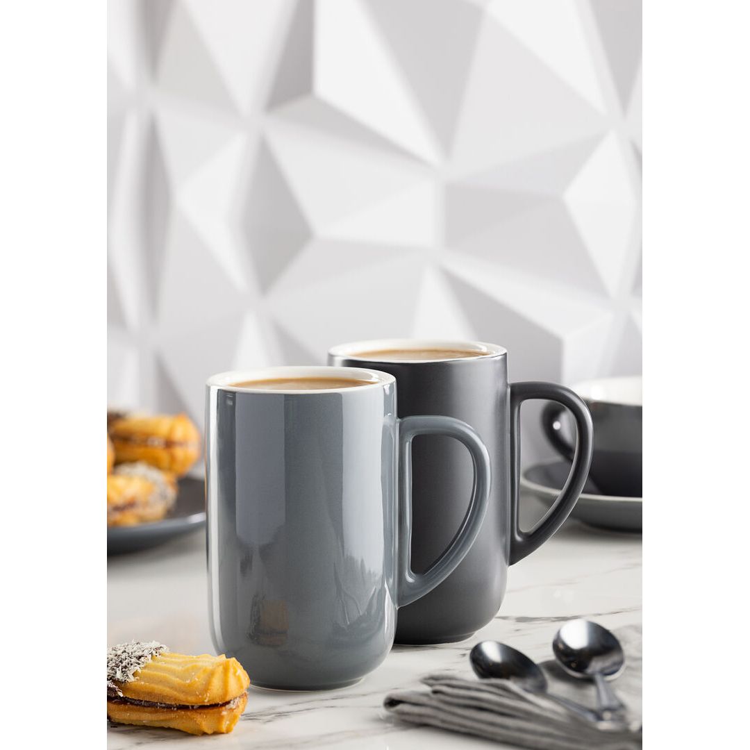 Barista Espresso Matt Grey Saucer 4.75" (12cm)