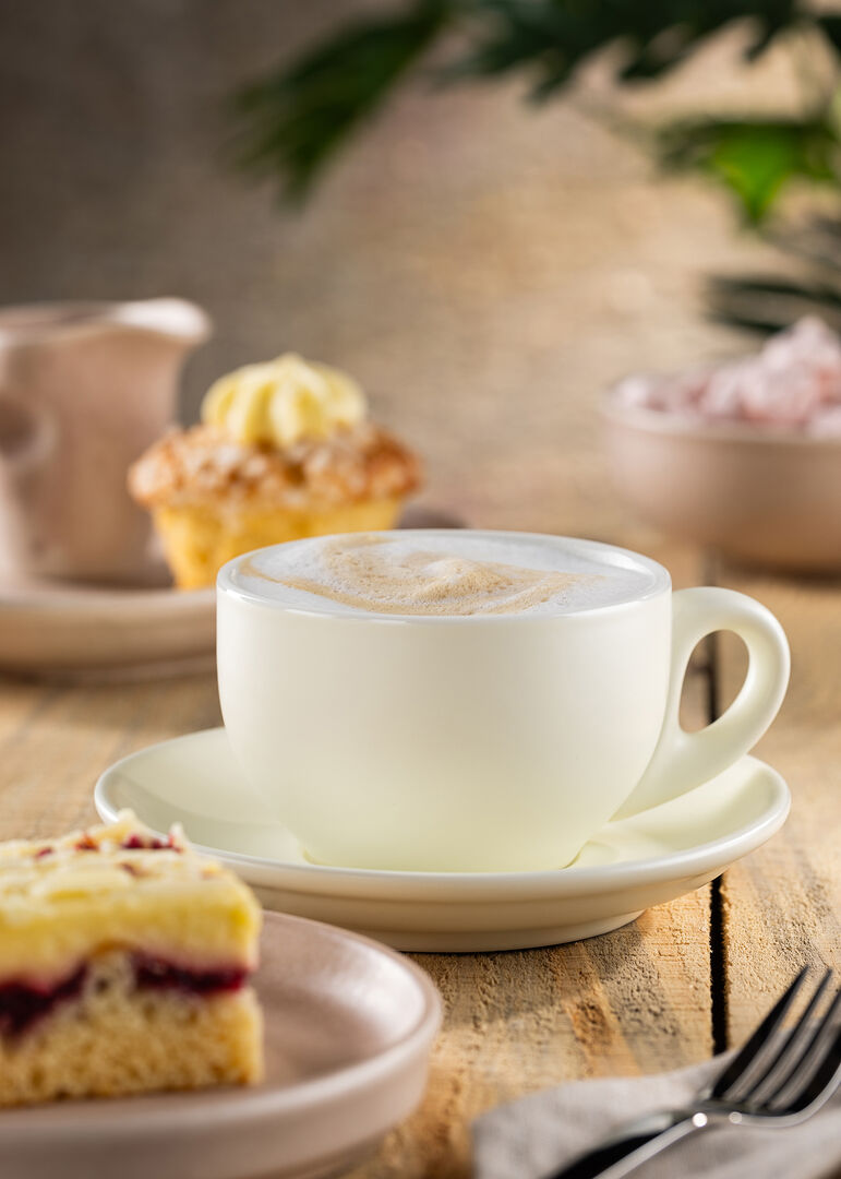 Barista Latte Matt White Cup 10oz (28cl)