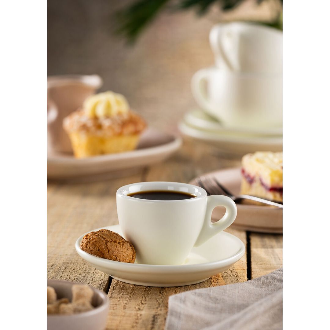Barista Espresso Matt White Cup 2.75oz (8cl)