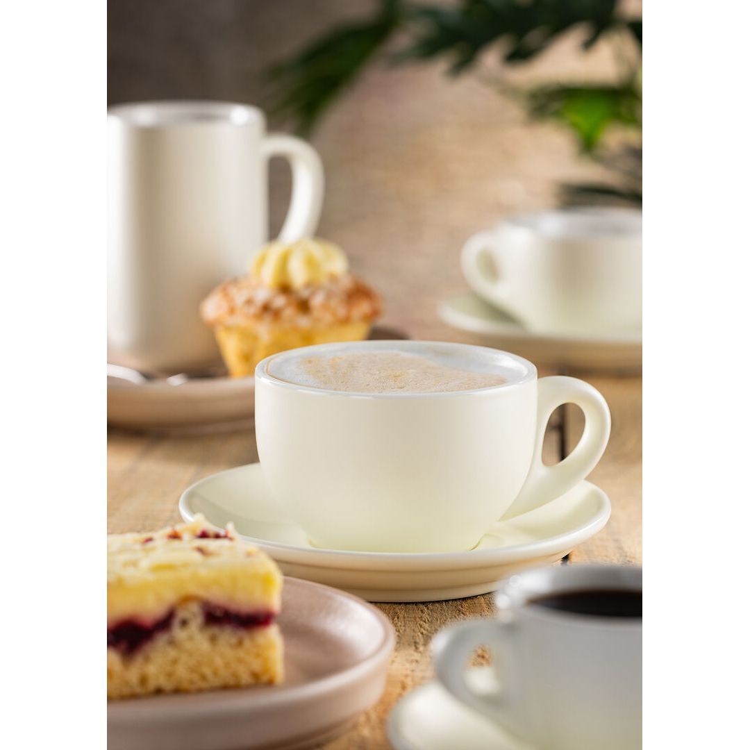 Barista Espresso Matt White Saucer 4.75" (12cm)