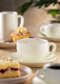 Barista Espresso Matt White Saucer 4.75" (12cm)