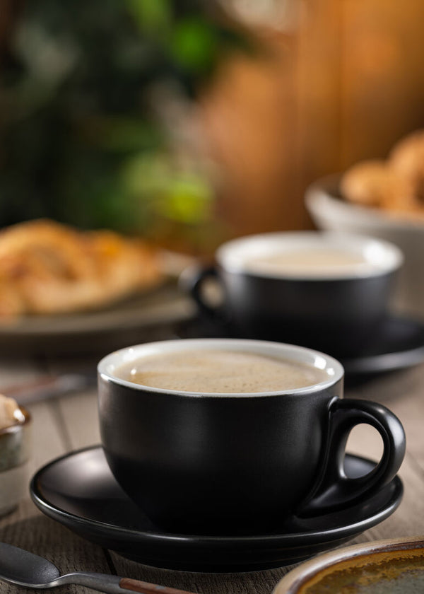 Barista Latte Matt Black Cup 10oz (28cl)