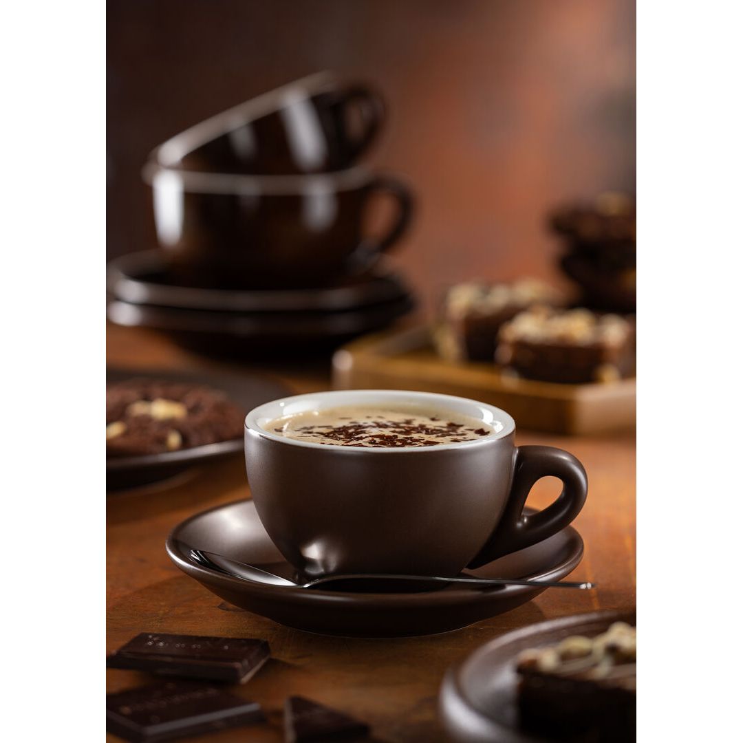 Barista Cappuccino Matt Brown Cup 7oz (20cl)