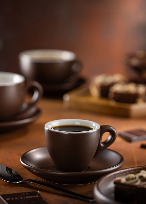 Barista Espresso Matt Brown Cup 2.75oz (8cl)
