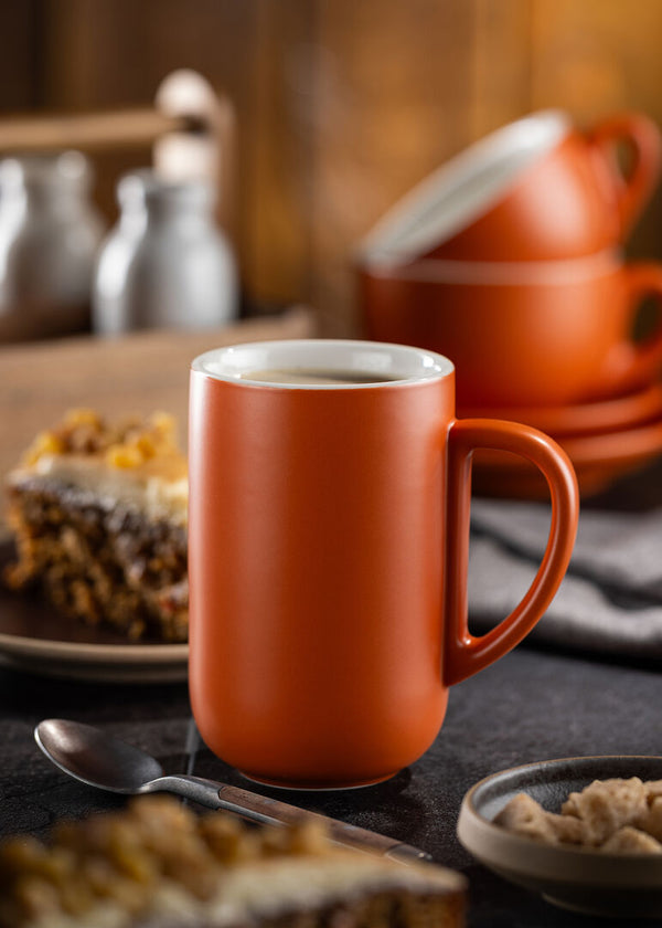 Barista Cappuccino Matt Orange Cup 7oz (20cl)