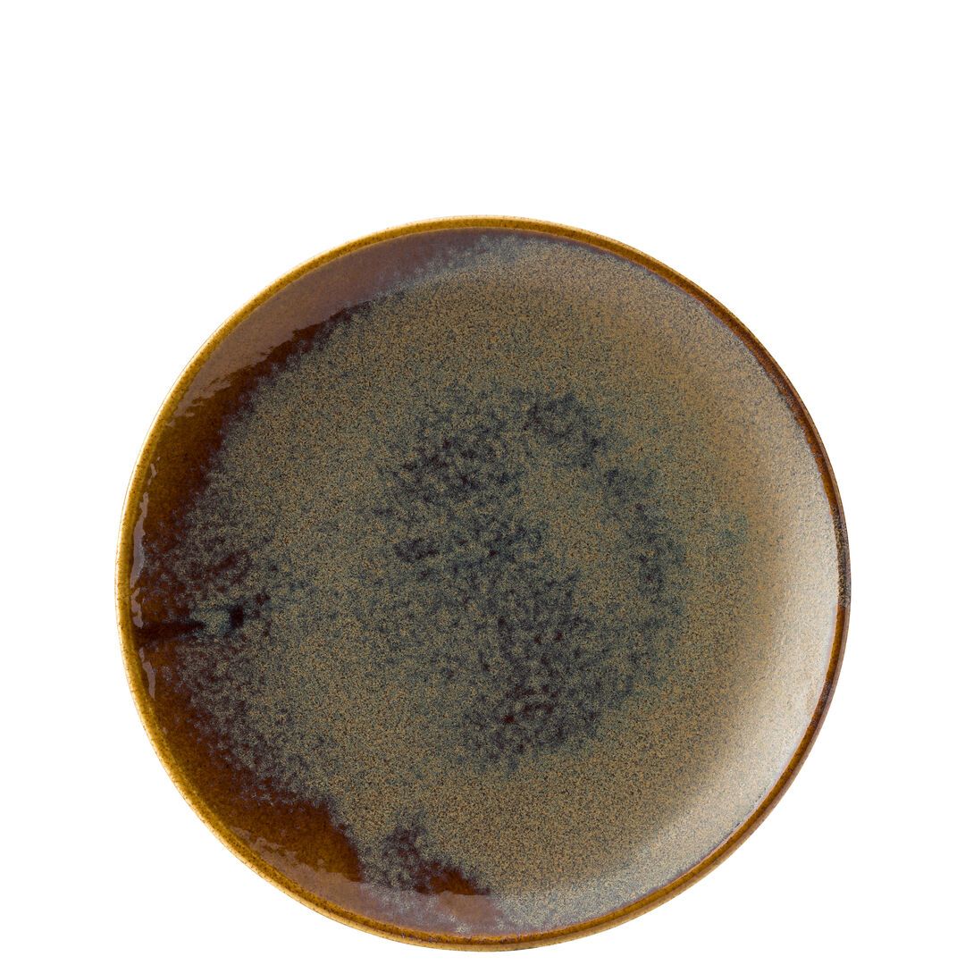 Murra Toffee Coupe Plate 9" (23cm)