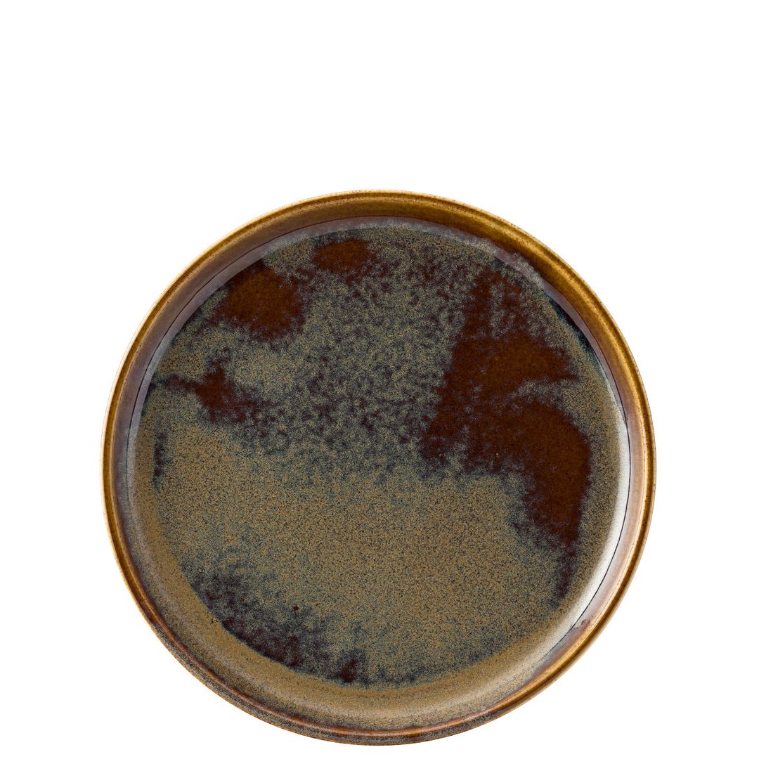 Murra Toffee Walled Plate 8.25" (21cm)