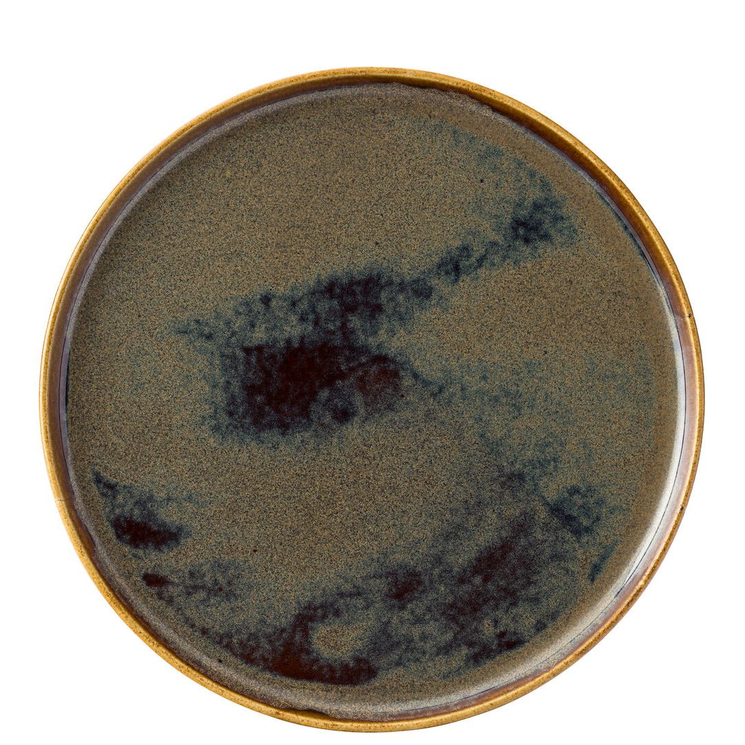 Murra Toffee Walled Plate 12" (30cm)
